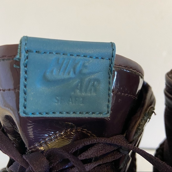 Nike SF AF1 Air Force 1 Port Wine Premium High AJ0963-600 Women's 9.5 - Picture 4 of 12